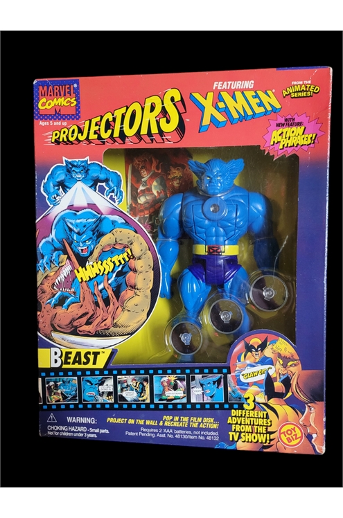 Toy Biz 1994 X-Men Projectors Beast Figure Mib Pre-Owned