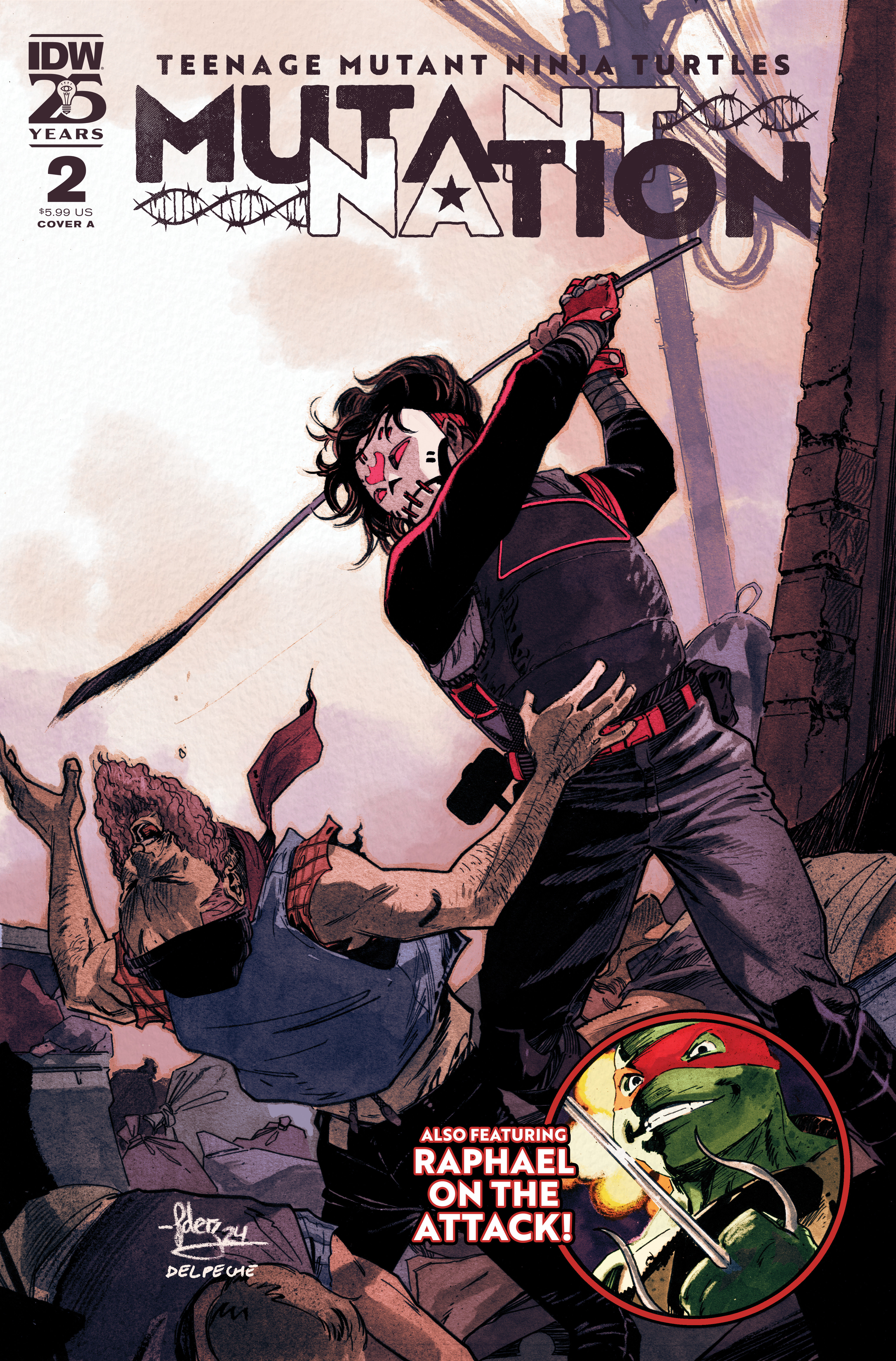 Teenage Mutant Ninja Turtles: Mutant Nation #2 Cover A Fernandez