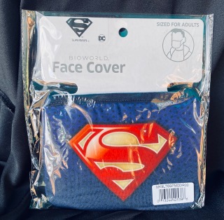 Superman Face Cover Cloth Mask 