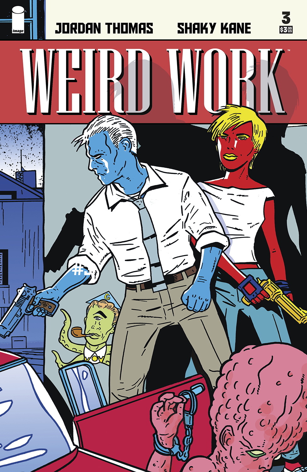 Weird Work #3 Cover A Shaky Kane (Of 4)