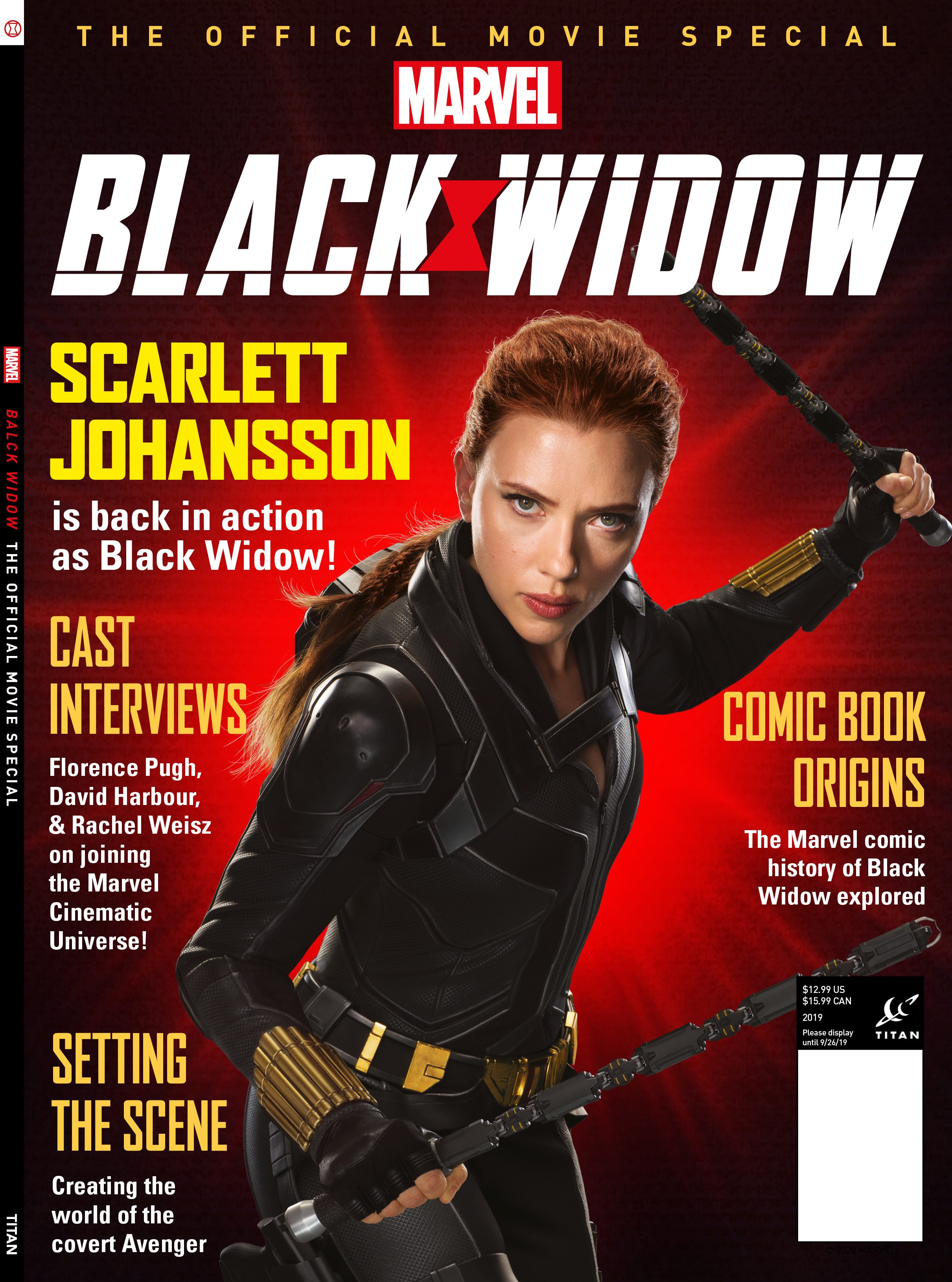 Black Widow Off Movie Special Newsstands Edition