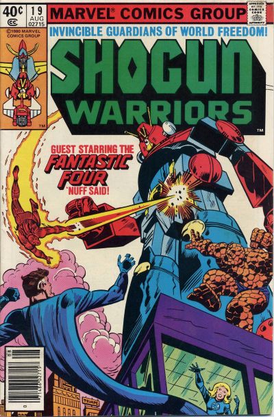 Shogun Warriors #19 [Newsstand](1979)-Fine (5.5 – 7)