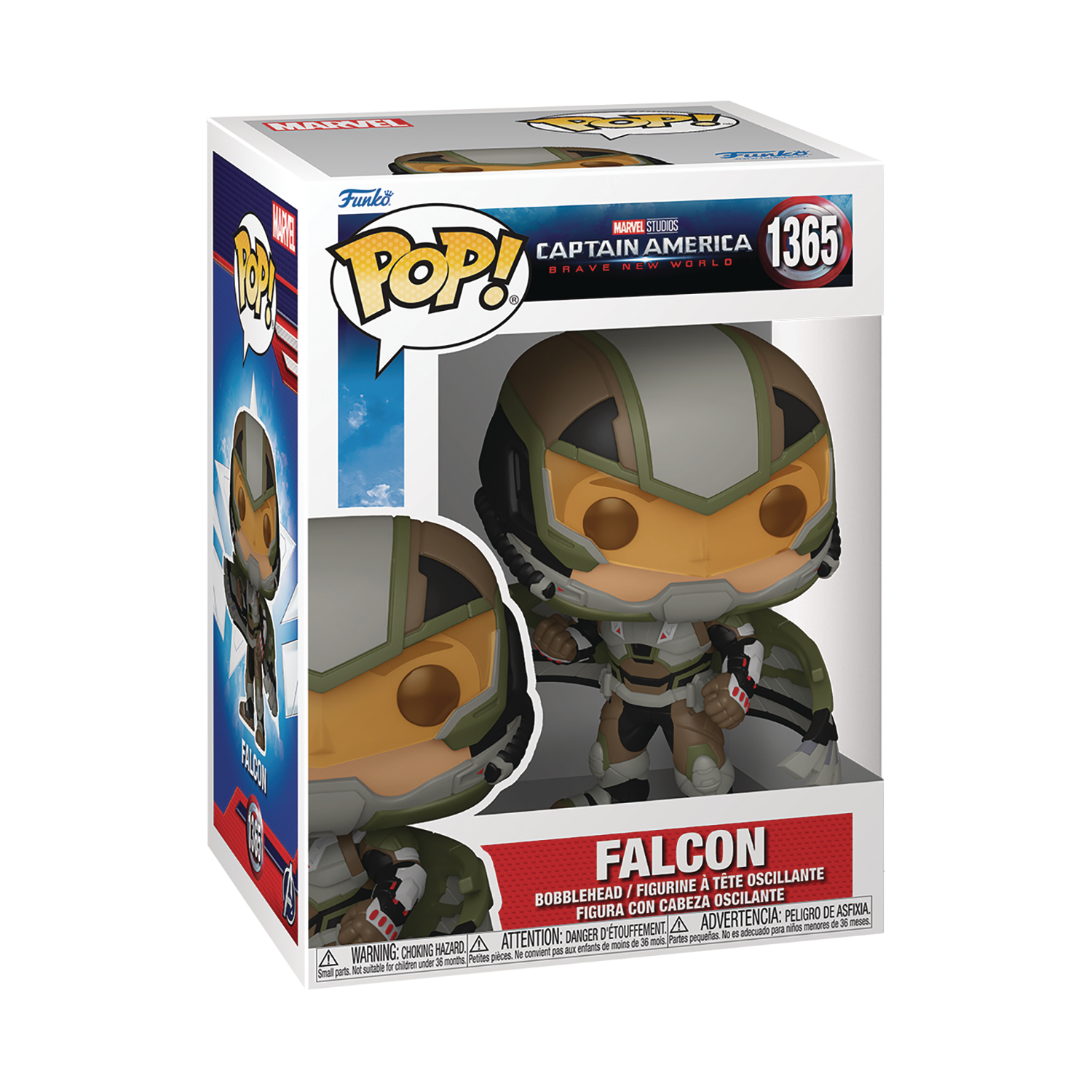 Captain America: Brave New World Falcon Funko Pop! Vinyl Figure #1365