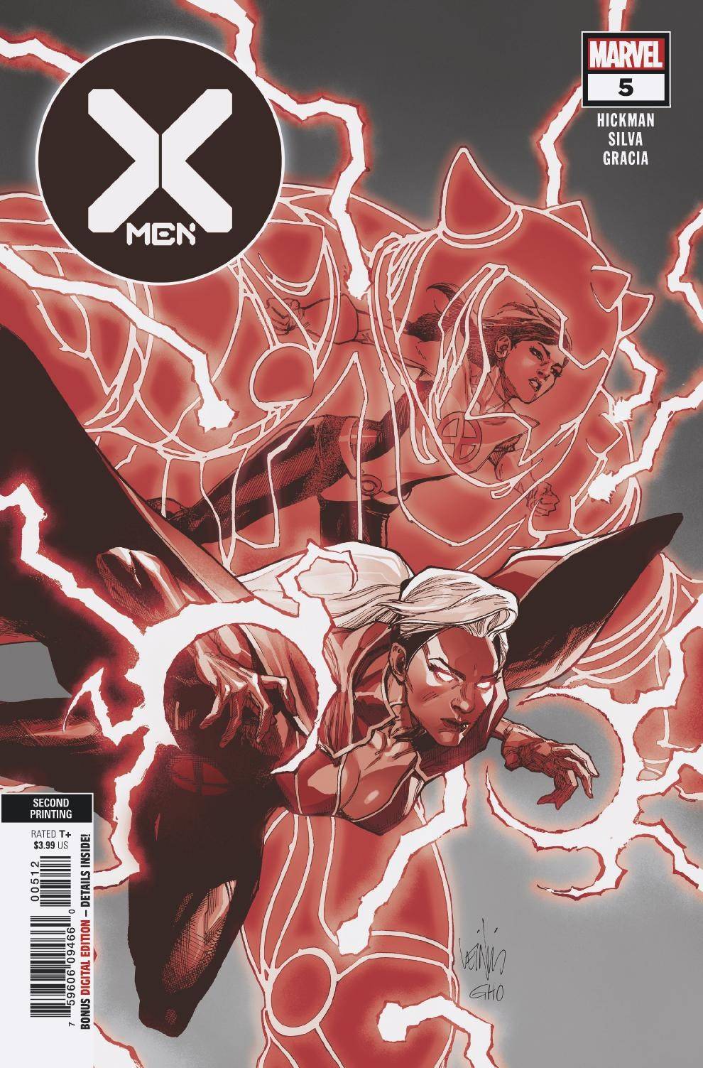 X-Men #5 2nd Printing Yu Variant Dx (2019)