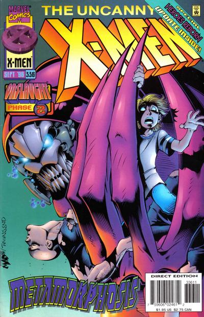 The Uncanny X-Men #336 [Direct Edition]-Fine (5.5 – 7)