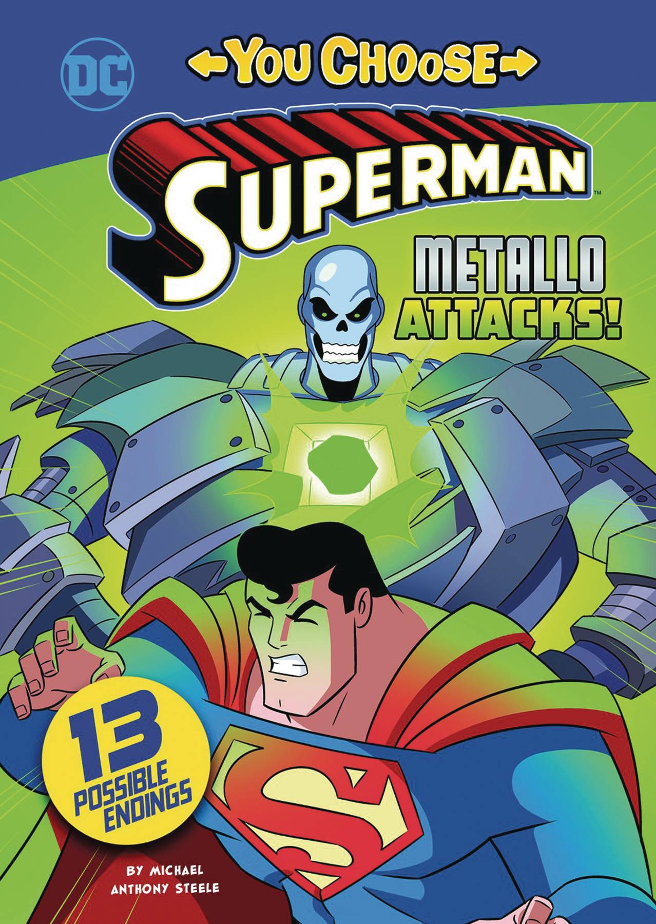 Superman You Choose Young Reader Stories #3 Metallo Attacks