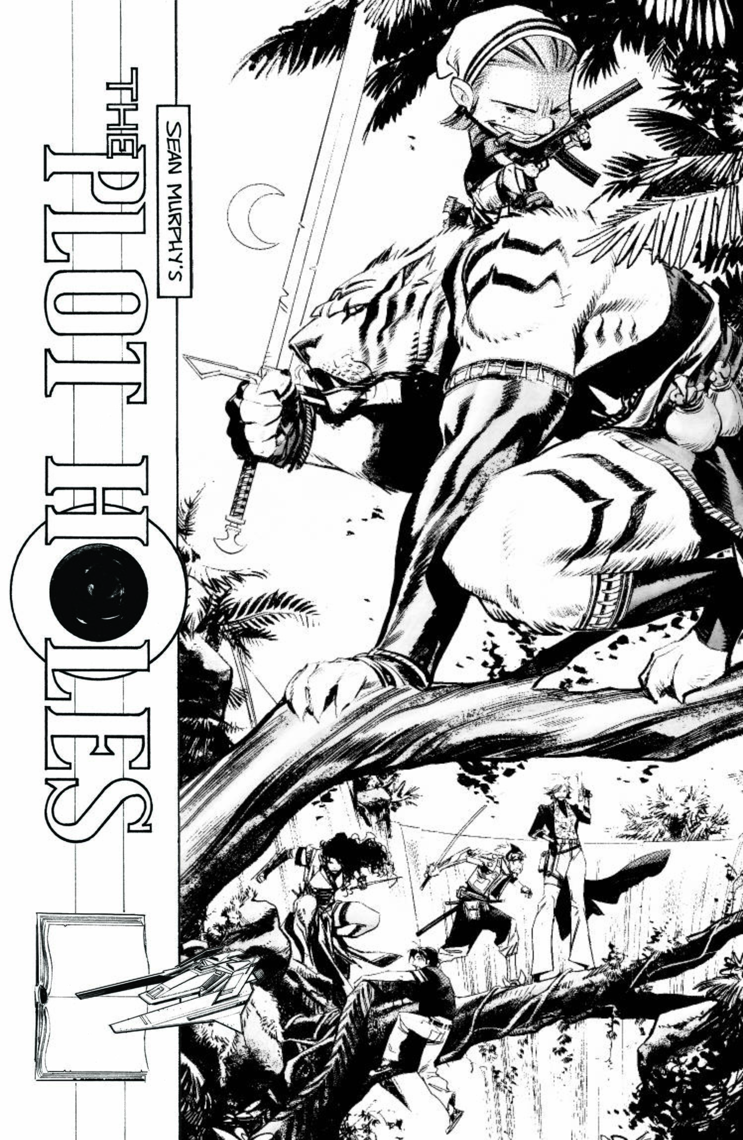 Plot Holes #2 Cover F 1 for 10 Incentive Black & White Murphy (Mature) (Of 5)