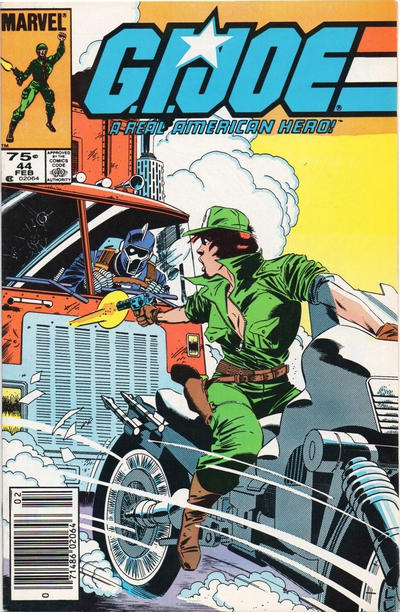 G.I. Joe, A Real American Hero #44 [Newsstand]-Very Good (3.5 – 5)