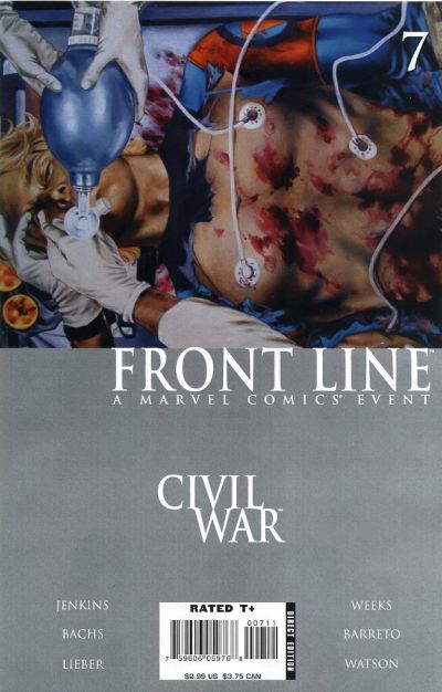 Civil War: Front Line #7-Very Fine (7.5 – 9)