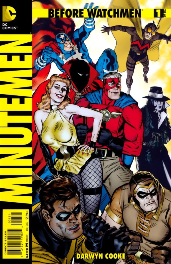 Before Watchmen Minutemen #1 Variant Edition