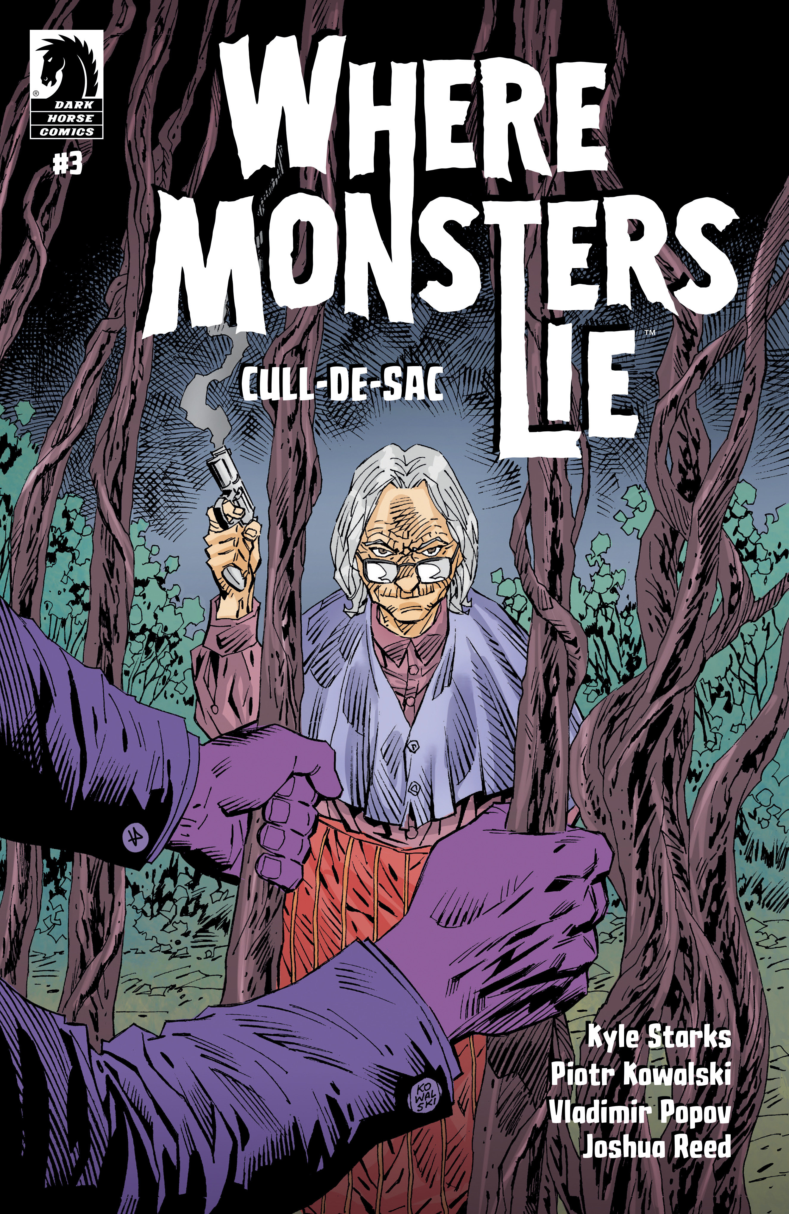 Where Monsters Lie: Cull-De-Sac #3 Cover A (Piotr Kowalski)