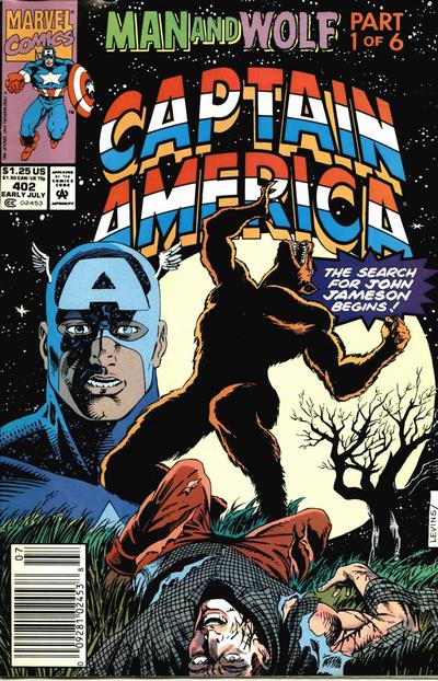 Captain America #402 [Newsstand]-Very Good (3.5 – 5)