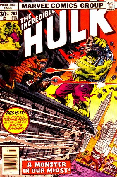 Incredible Hulk #208 [Regular Edition] - Fn/Vf