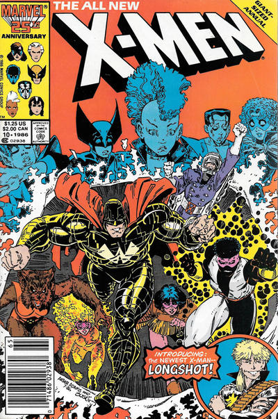 X-Men Annual #10 [Newsstand] - Fn-