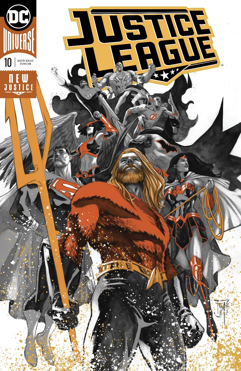 Justice League #10 Foil (Drowned Earth) (2018)