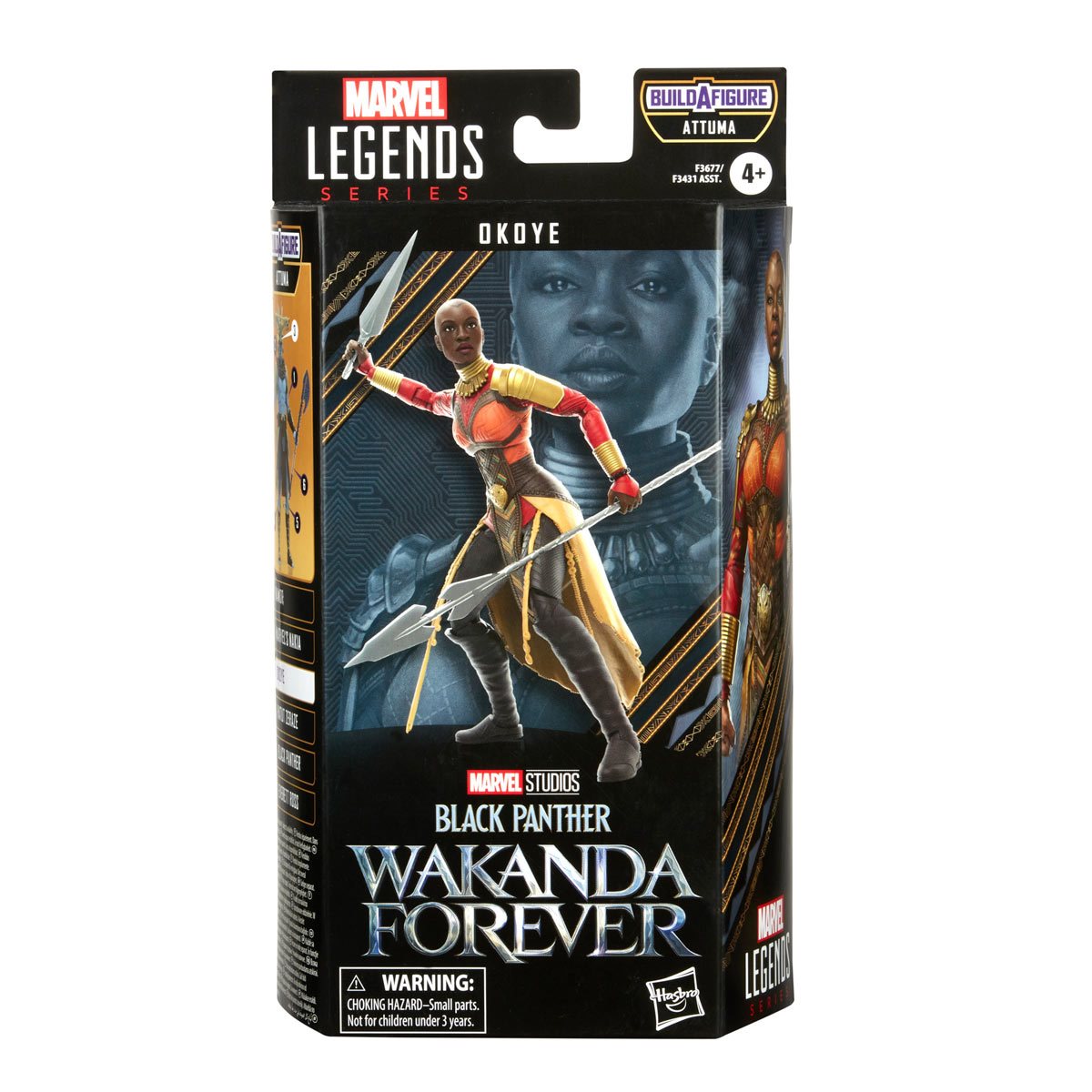 Black Panther Wakanda Forever Marvel Legends 6-Inch Okoye Action Figure