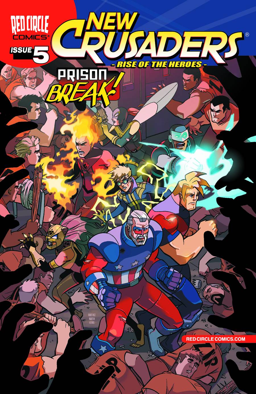 New Crusaders Rise of the Heroes #5 Regular Cover
