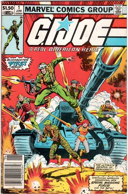 G.I. Joe, A Real American Hero #1 [Newsstand]