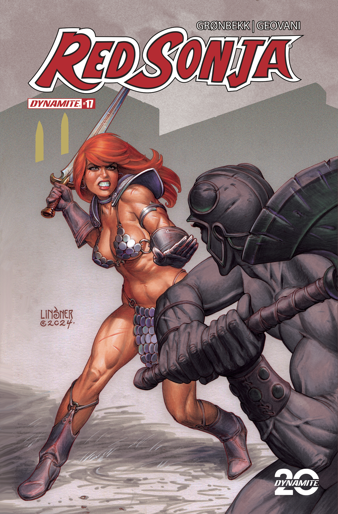 Red Sonja 2023 #17 Cover C Linsner