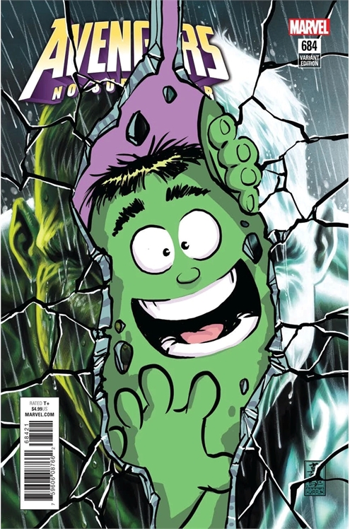 Avengers Volume 1 #684 Cover B Skottie Young