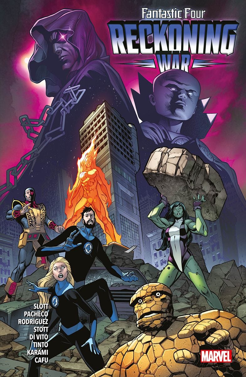 Fantastic Four Reckoning War Graphic Novel UK Edition