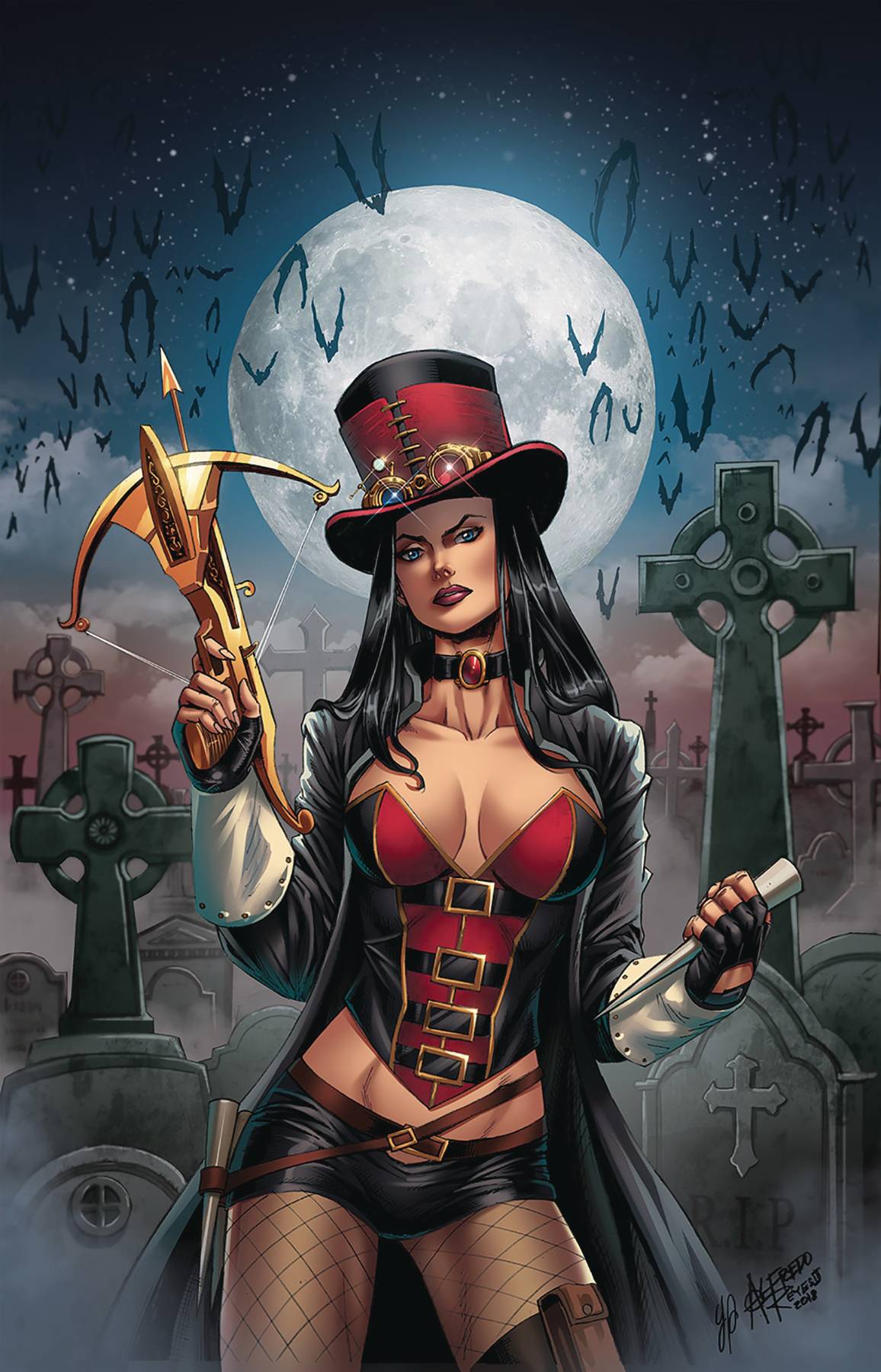 Van Helsing Sword of Heaven #6 Cover C Reyes (Mature) (Of 6) | ComicHub