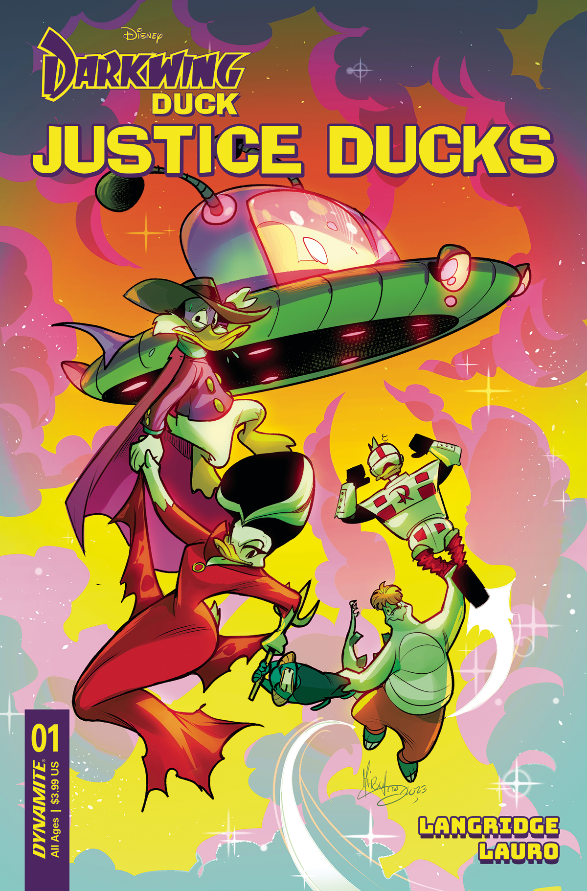 Darkwing Duck: Justice Ducks #1 Cover A Andolfo