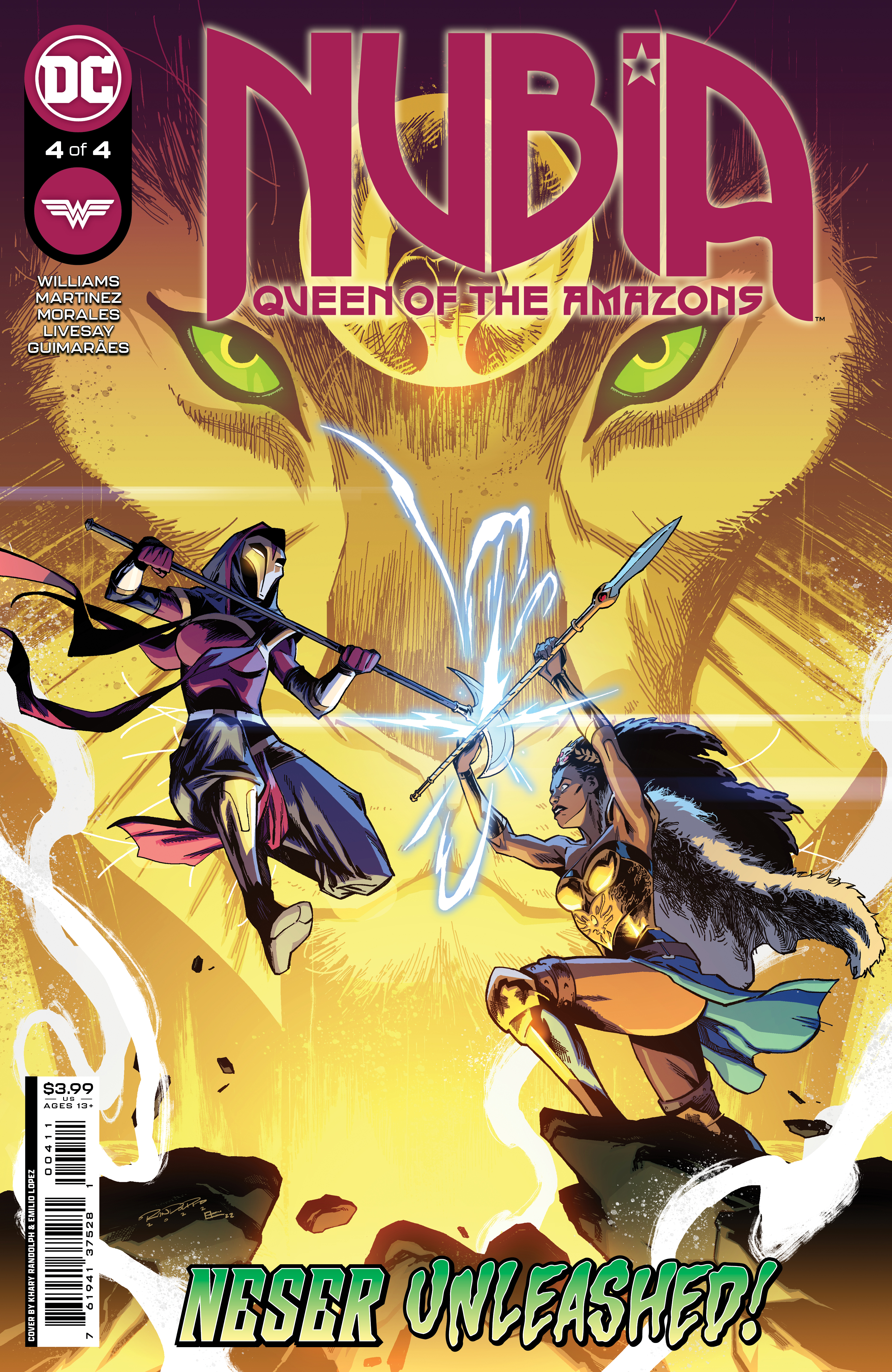 Nubia Queen of the Amazons #4 Cover A Khary Randolph (Of 4)