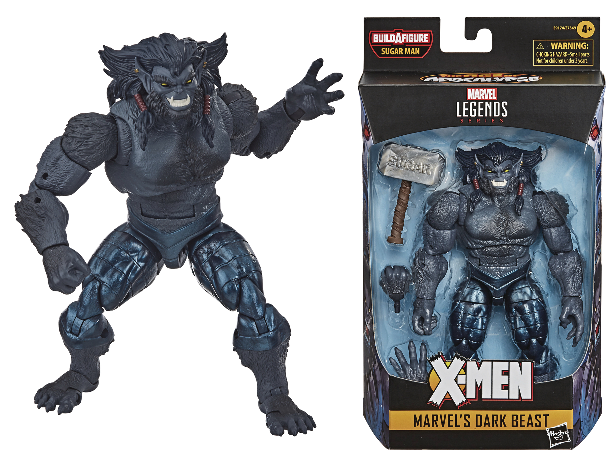 X-Men Legends 6 Inch Dark Beast Action Figure Case