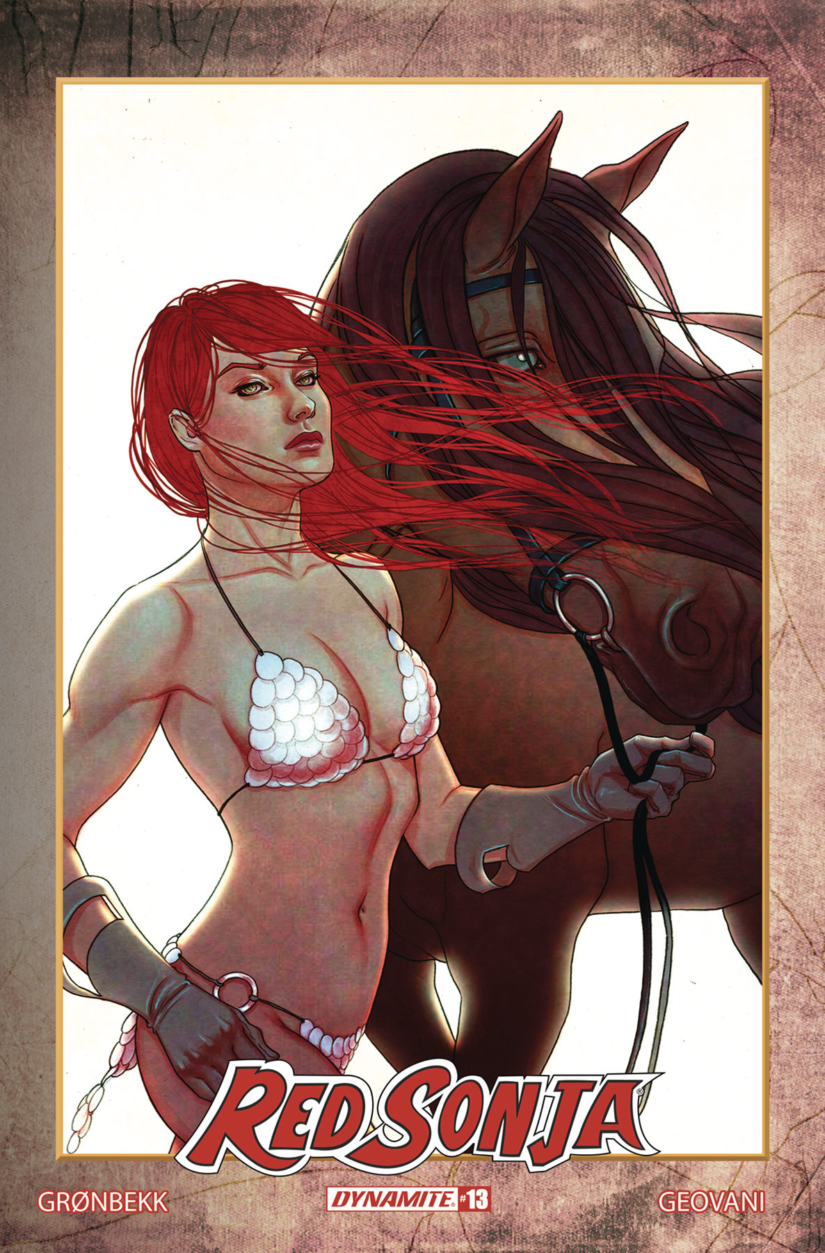 Red Sonja 2023 #13 Cover F 1 for 10 Incentive Frison Modern Icon