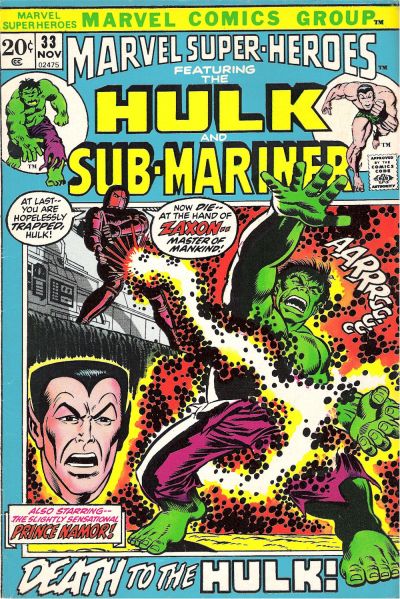 Marvel Super-Heroes #33-Very Good (3.5 – 5)