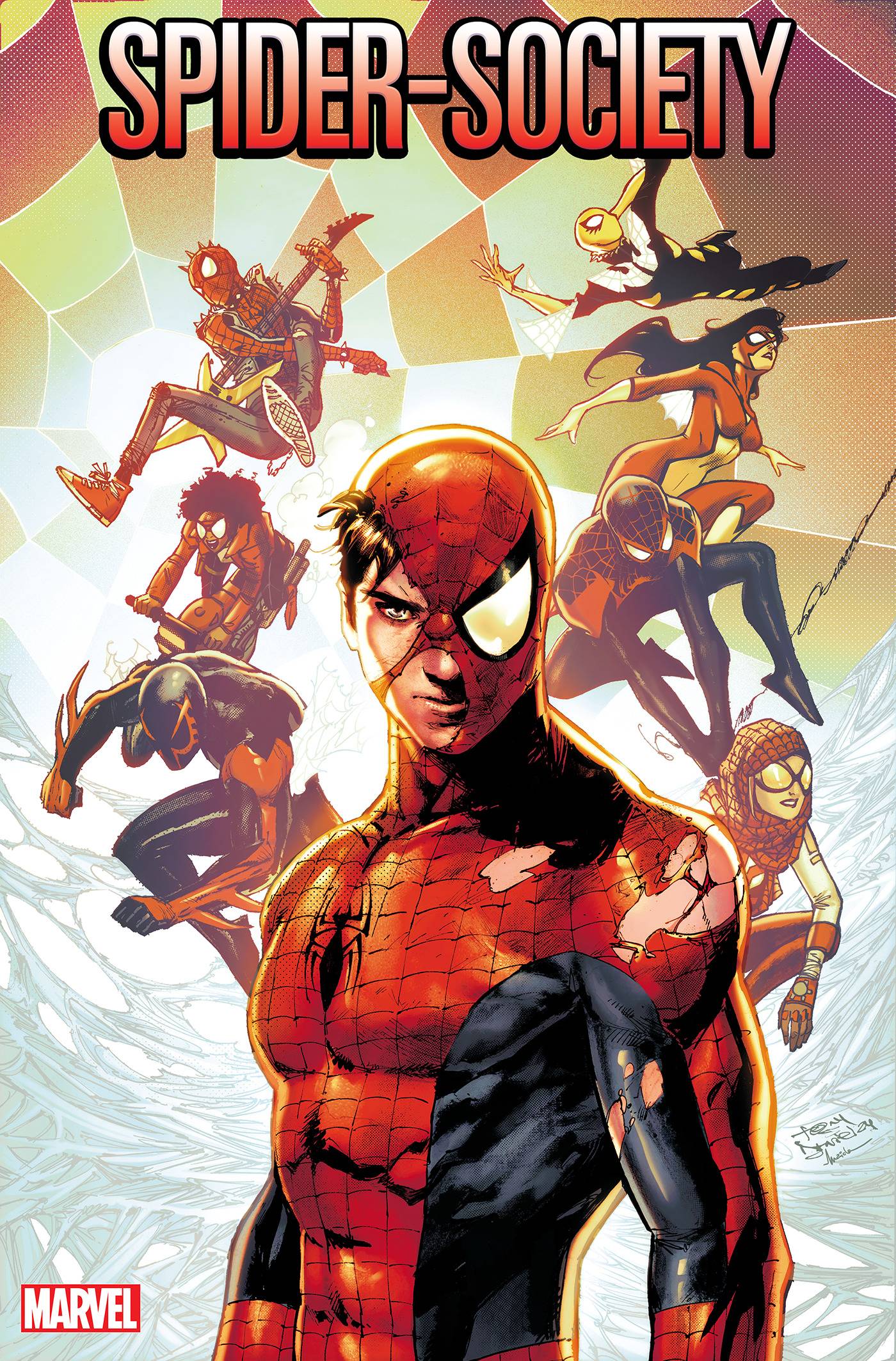 Spider-Society #1 Tony Daniel Variant 1 for 25 Incentive