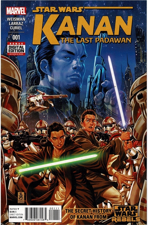 Kanan The Last Padawan #1 [Mark Brooks Cover] - Fn/Vf