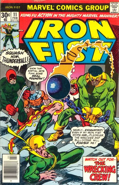 Iron Fist #11-Very Fine (7.5 – 9)