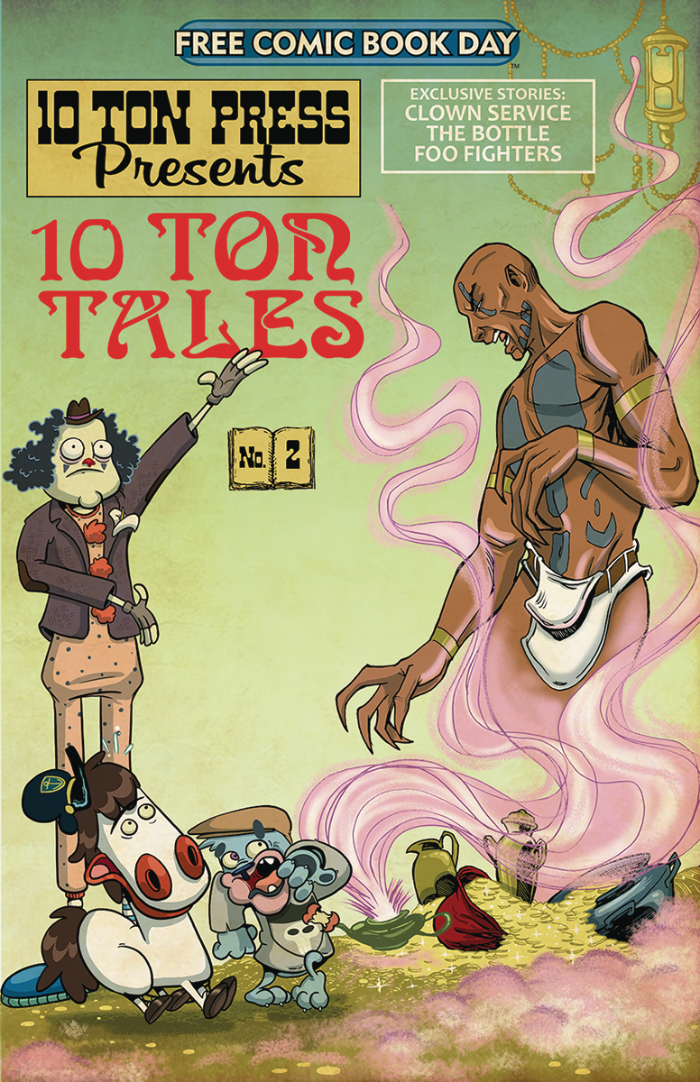 FCBD 2022 10 Ton Press Presents 10 Ton Tales