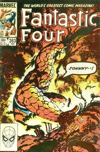 Fantastic Four #263 [Direct]-Fine 