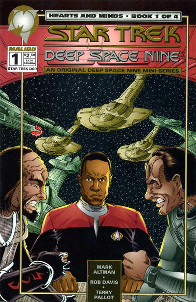 Star Trek: Deep Space Nine Hearts And Minds #1 (1994)- Fn/Vf 7.0