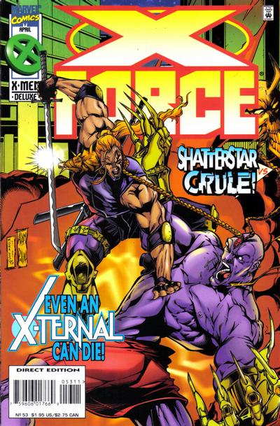 X-Force #53 [Direct Edition]-Very Fine (7.5 – 9)