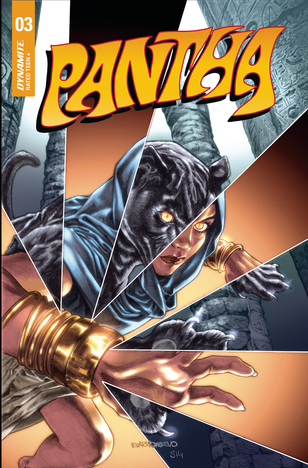 Pantha #3 Cover E Barrionuevo