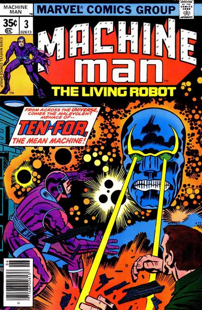 Machine Man #3-Near Mint (9.2 - 9.8)