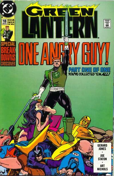 Green Lantern #18 (1990) [Direct]-Fine (5.5 – 7)