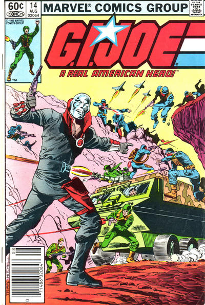 G.I. Joe, A Real American Hero #14 [Newsstand](1982)-Fine (5.5 – 7)