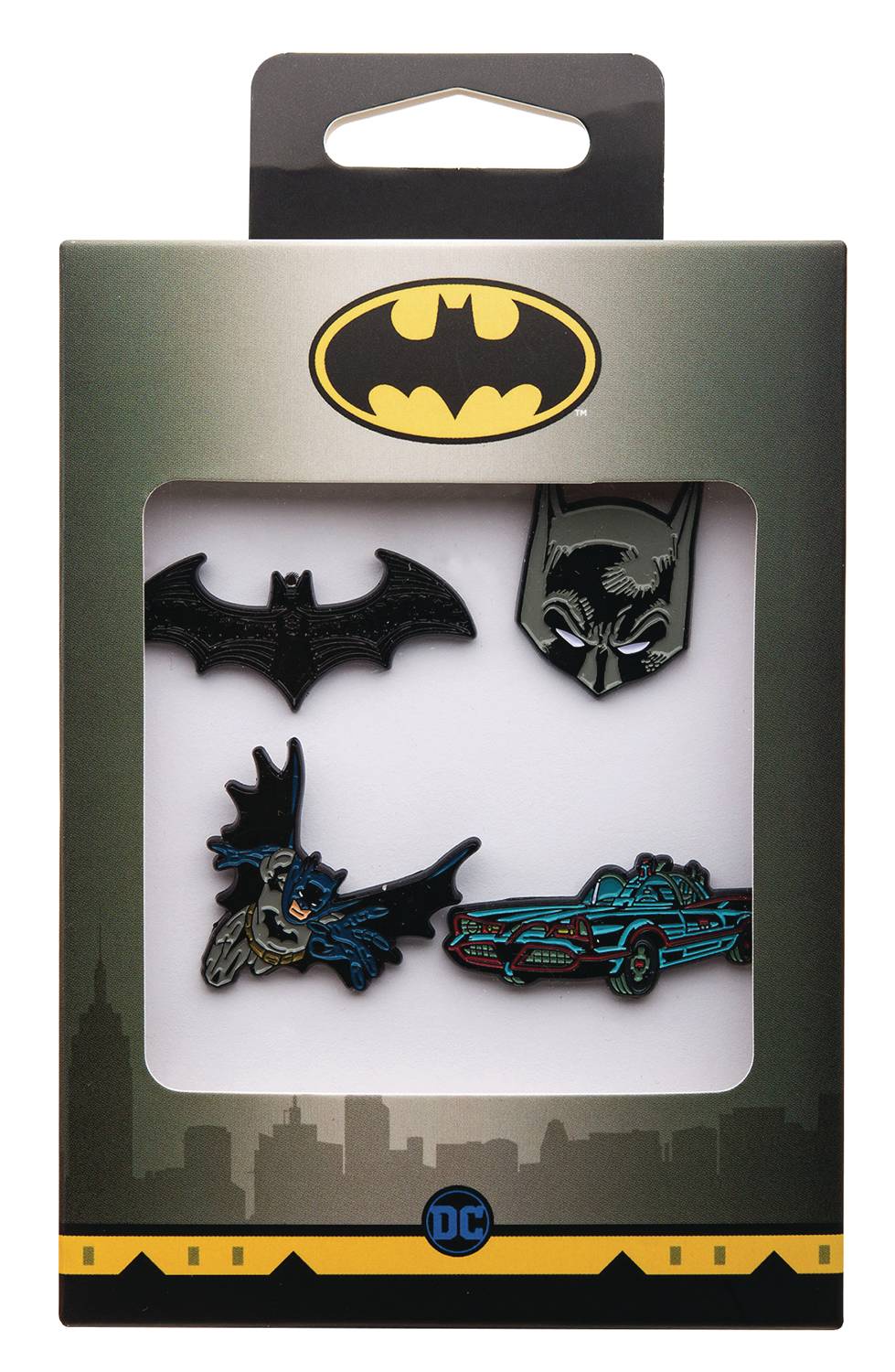 Batman 4 Piece Boxed Pin Set