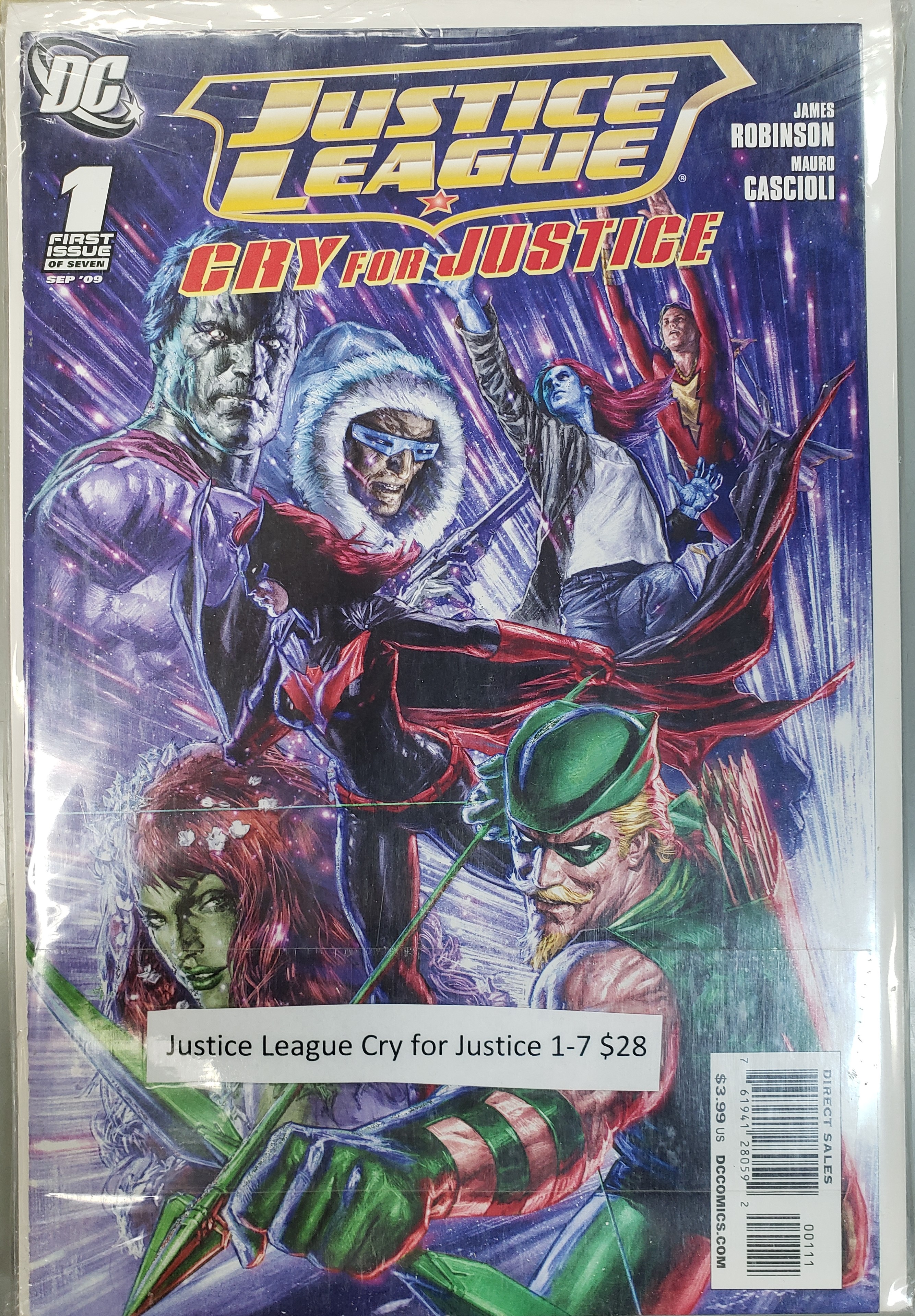 Justice League Cry For Justice 1-7