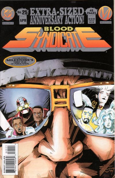 Blood Syndicate #25 - Vf+ 8.5