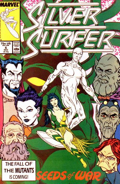 Silver Surfer #6 [Direct]-Fine (5.5 – 7)