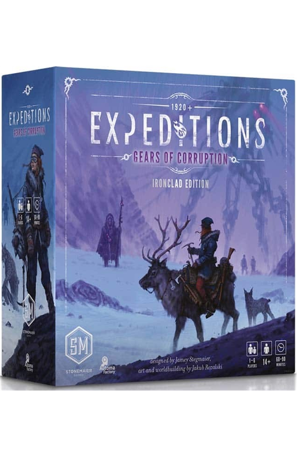 Expeditions: Gears of Corruption Board Game Expansion (Ironclad Edition)