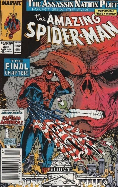 The Amazing Spider-Man #325 [Newsstand]-Very Good (3.5 – 5)