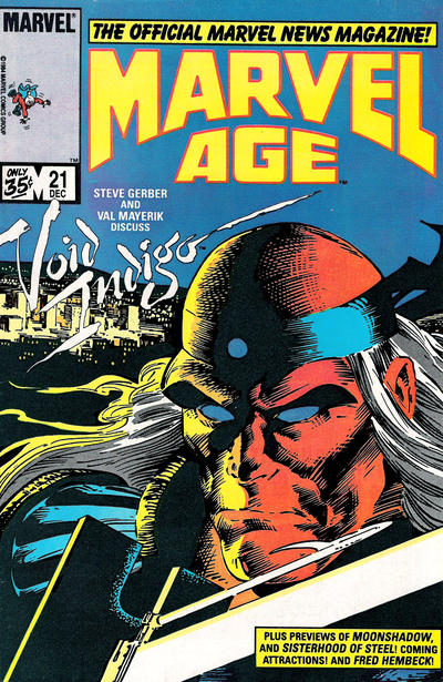 Marvel Age #21-Very Good (3.5 – 5)