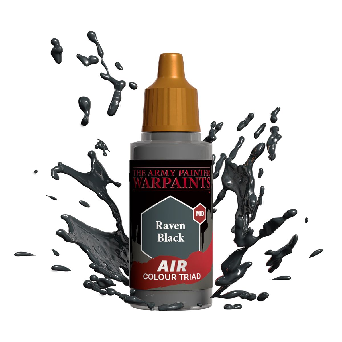 Warpaints: Acrylics: Air Raven Black (18Ml)